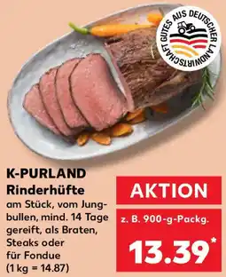 Kaufland K-PURLAND Rinderhüfte Angebot