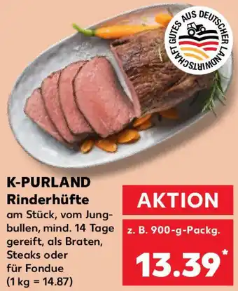 Kaufland K-PURLAND Rinderhüfte Angebot