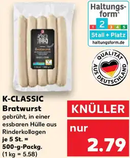 Kaufland K-CLASSIC Bratwurst Angebot