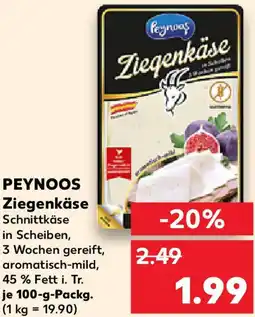 Kaufland PEYNOOS Ziegenkäse Angebot