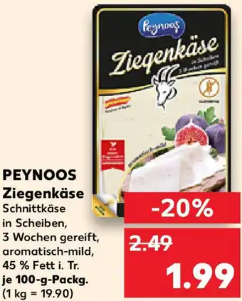 Kaufland PEYNOOS Ziegenkäse Angebot