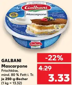 Kaufland GALBANI Mascarpone Angebot