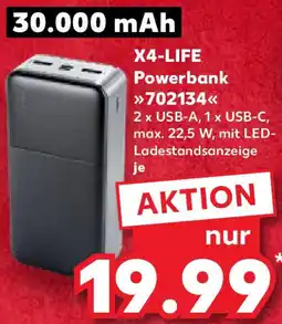 Kaufland X4-LIFE Powerbank Angebot