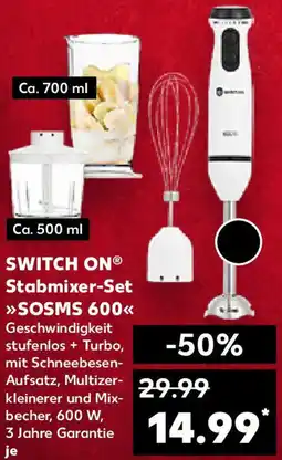 Kaufland SWITCH ON Stabmixer-Set SOSMS 600 Angebot