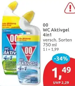 Budni 00 WC Aktivgel 4in1 Angebot