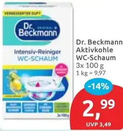 Budni Dr. Beckmann Aktivkohle WC-Schaum Angebot