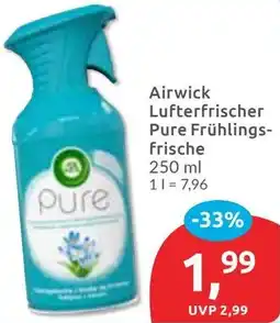 Budni Airwick Lufterfrischer Pure Frühlingsfrische Angebot