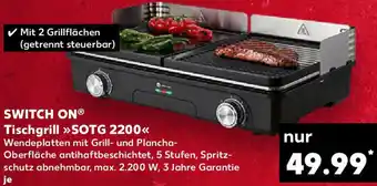Kaufland SWITCH ON Tischgrill SOTG 2200 Angebot