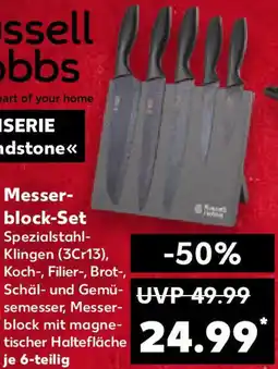 Kaufland Russell Hobbs Messerblock-Set Angebot