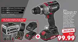 Kaufland PARKSIDE Akku Bohrschrauber 20 V ,,PBSAP 20-Li A1" Angebot