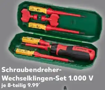 Kaufland PARKSIDE Schraubendreher Wechselklingen-Set 1.000 V Angebot