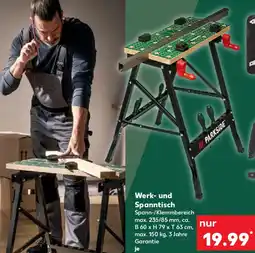 Kaufland PARKSIDE Werk- und Spanntisch Angebot
