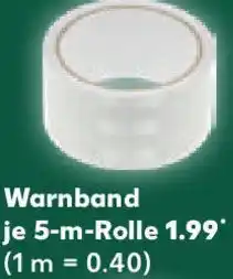 Kaufland Warnband Angebot