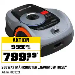 OBI SEGWAY MÄHROBOTER,,NAVIMOW 1105E" Angebot
