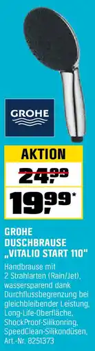 OBI GROHE DUSCHBRAUSE ,,VITALIO START 110" Angebot
