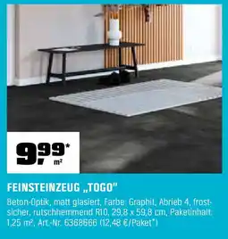 OBI FEINSTEINZEUG „TOGO" Angebot