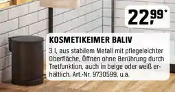 OBI KOSMETIKEIMER BALIV Angebot