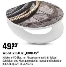 OBI WC-SITZ BALIV ,,CONTAS" Angebot