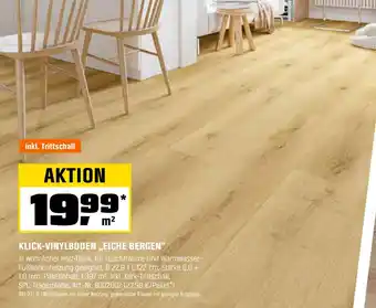 OBI KLICK-VINYLBODEN,,EICHE BERGEN" Angebot