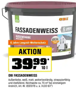 OBI OBI FASSADENWEISS Angebot