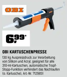 OBI OBI KARTUSCHENPRESSE Angebot