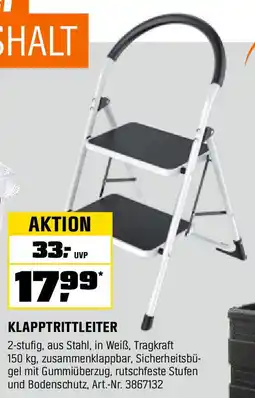 OBI KLAPPTRITTLEITER Angebot