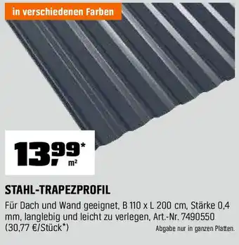 OBI STAHL-TRAPEZPROFIL Angebot