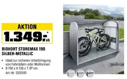 OBI BIOHORT STOREMAX 190 SILBER-METALLIC Angebot