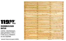 OBI RHOMBUSZAUN NATUR Angebot
