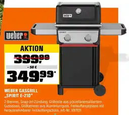 OBI WEBER GASGRILL ,,SPIRIT E-210" Angebot
