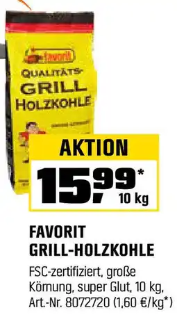 OBI FAVORIT GRILL-HOLZKOHLE Angebot