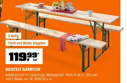 OBI BIERZELT-GARNITUR Angebot