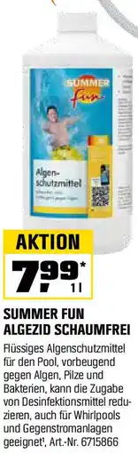 OBI SUMMER FUN ALGEZID SCHAUMFREI Angebot