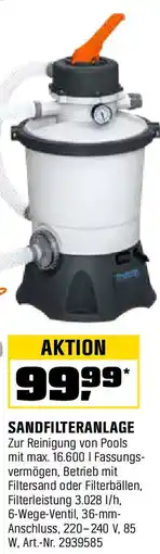 OBI Bestway SANDFILTERANLAGE Angebot