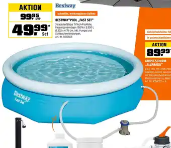 OBI BESTWAY POOL ,,FAST SET" Angebot