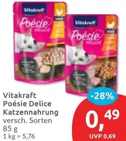 Budni Vitakraft Poésie Delice Katzennahrung Angebot