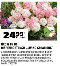 OBI RISPENHORTENSIE,,LIVING CREATIONS" Angebot