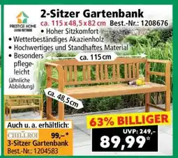 Norma 2-Sitzer-Gartenbank Angebot