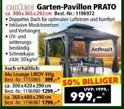 Norma Garten-Pavillon PRATO Angebot