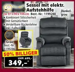 Norma Sessel mit elektr. Aufstehhilfe Angebot
