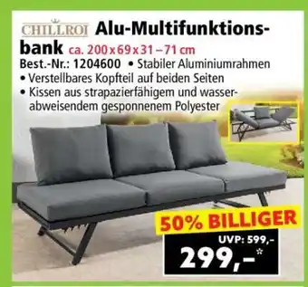 Norma Alu-Multifunktions-bank Angebot