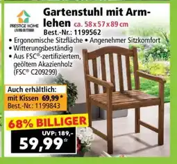 Norma Gartenstuhl mit Armlehnen Angebot