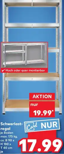 Kaufland PARKSIDE Schwerlastregal Angebot