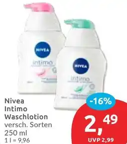 Budni Nivea Intimo Waschlotion Angebot