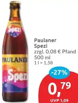 Budni Paulaner Spezi Angebot