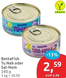 Budni Betta Fish Tu Nah oder Sal-Nom Angebot