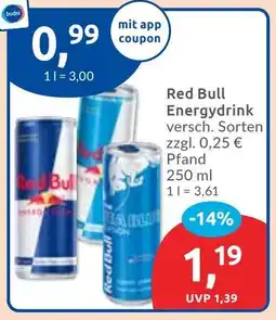 Budni Red Bull Energydrink Angebot