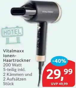 Budni Vitalmaxx lonen Haartrockner Angebot