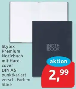Budni Stylex Premium Notizbuch mit Hardcover DIN A5 Angebot