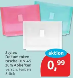 Budni Stylex Dokumententasche DIN A5 zum Abheften Angebot